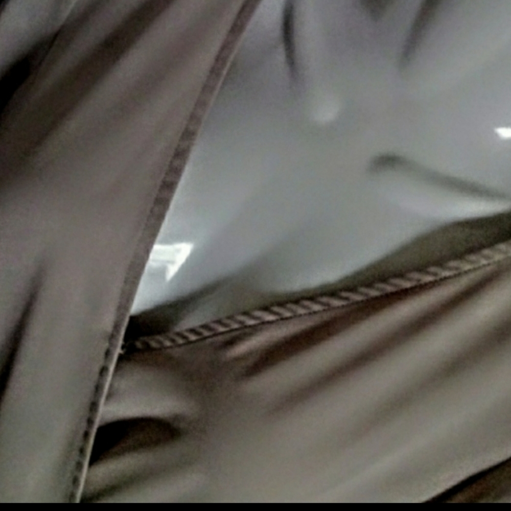 Forever 21 Cream Romper Size S Chiffon Cross Over - Picture 8 of 10